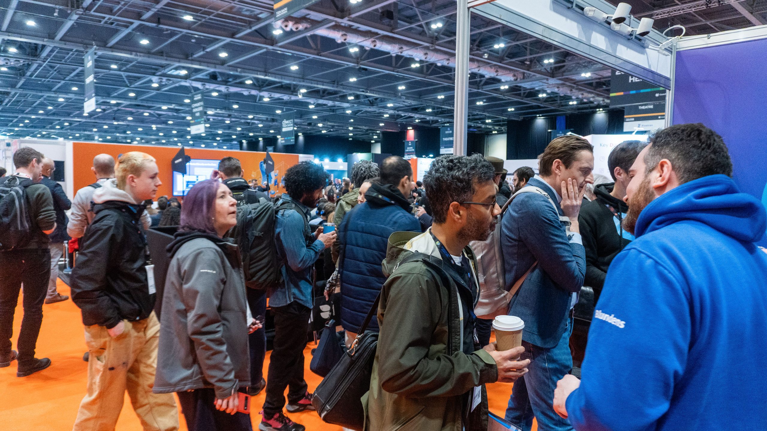 crowd of people standing